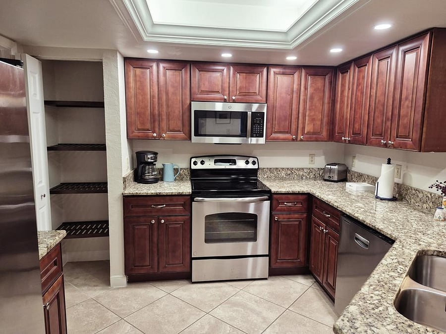 Kitchen with Laundry Room