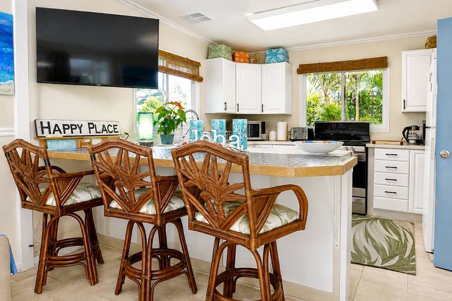 Kitchen cottage over view