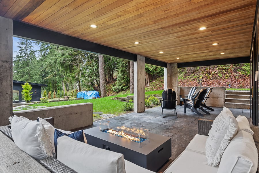 patio area
