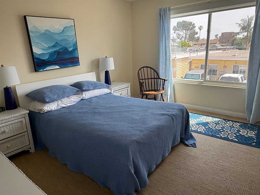Second bedroom is also roomy