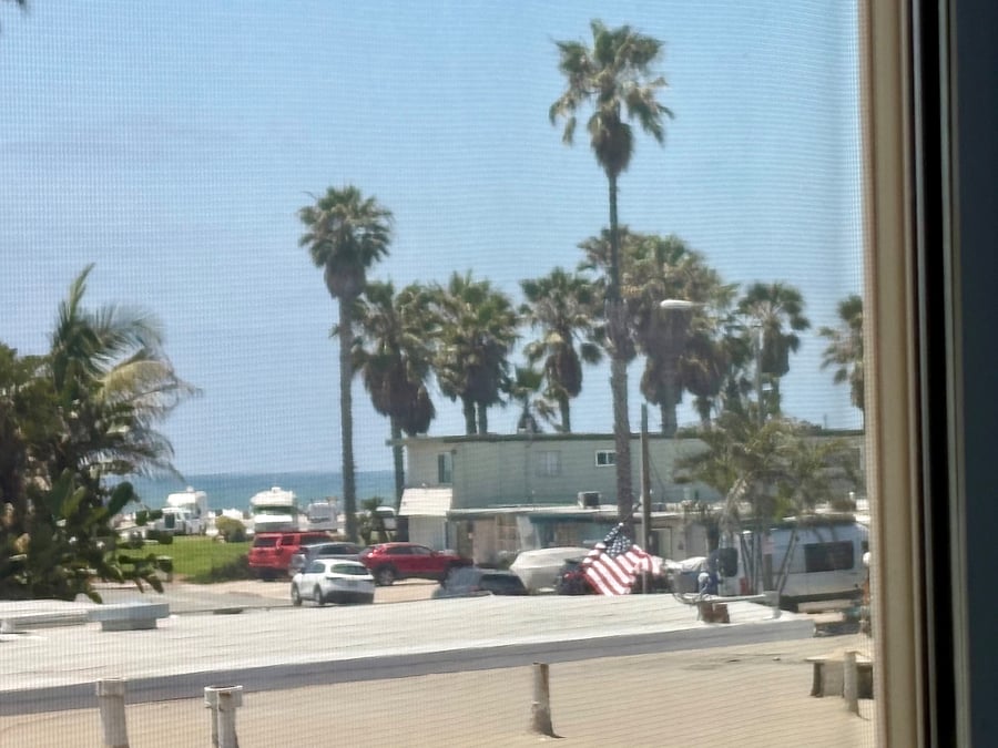 View the ocean from master bedroom