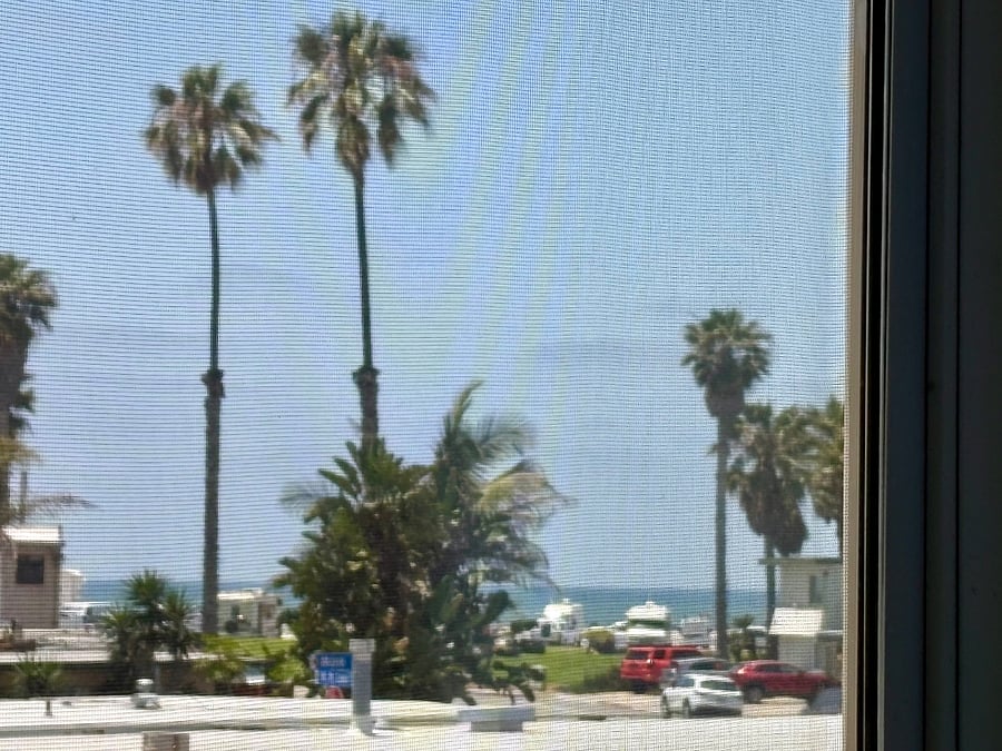 Second bedroom also has ocean view