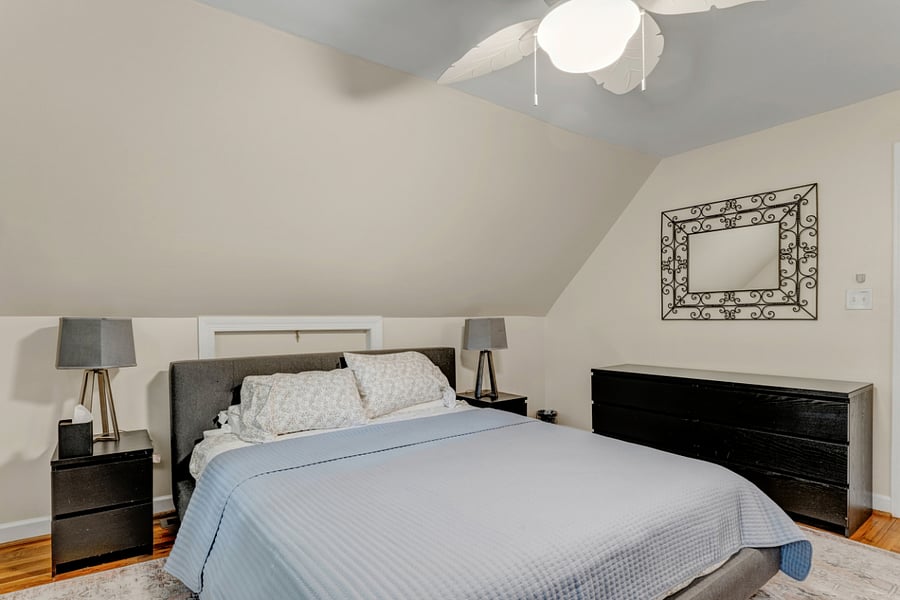 1st Bedroom CA King Bed