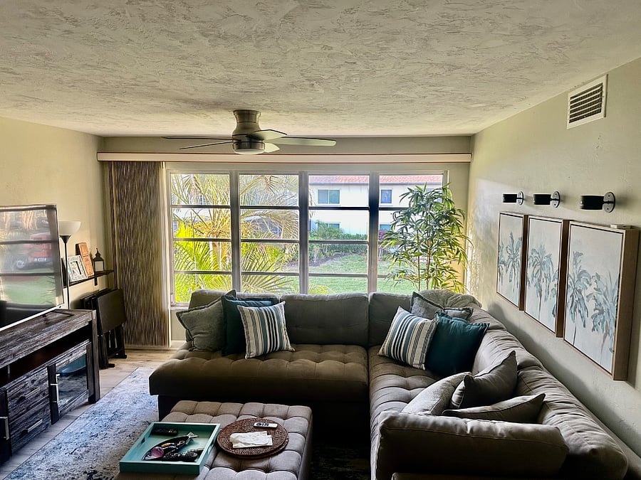 Living/entertainment area