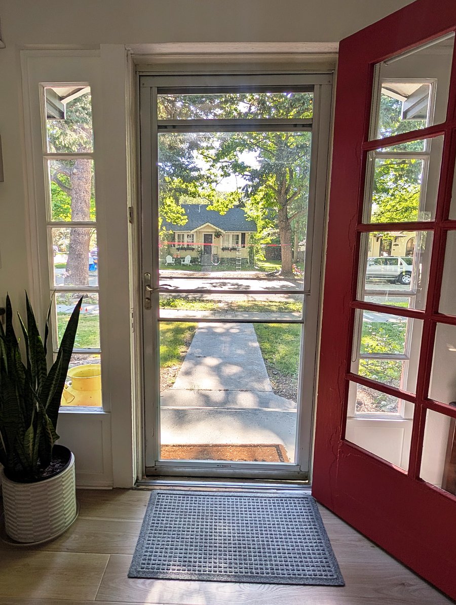 Front door view