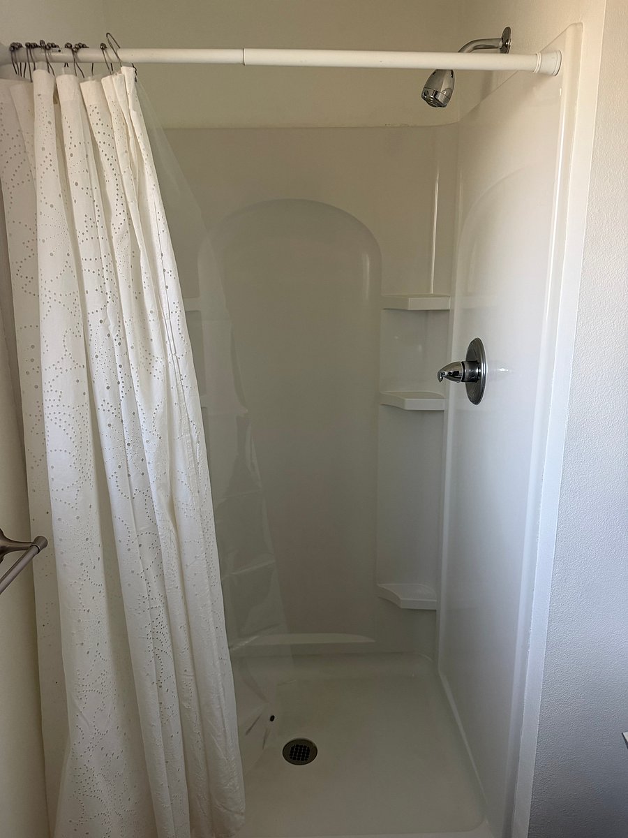 Bathroom in main bedroom - shower stall