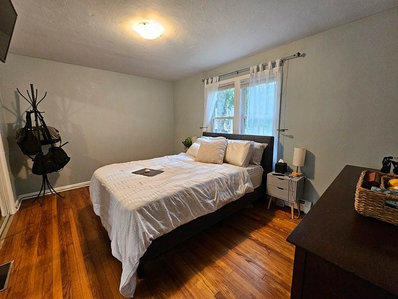 Master bedroom with large 10ft long closet.