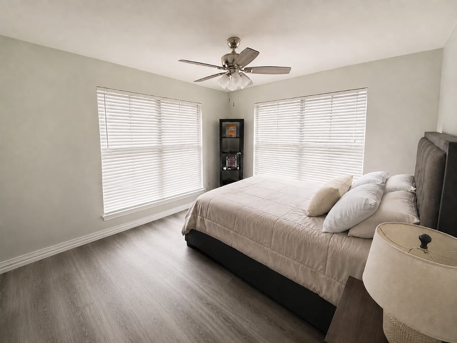 Upstairs Secondary Bedroom - decorations subject to change, but furniture and layout will remain