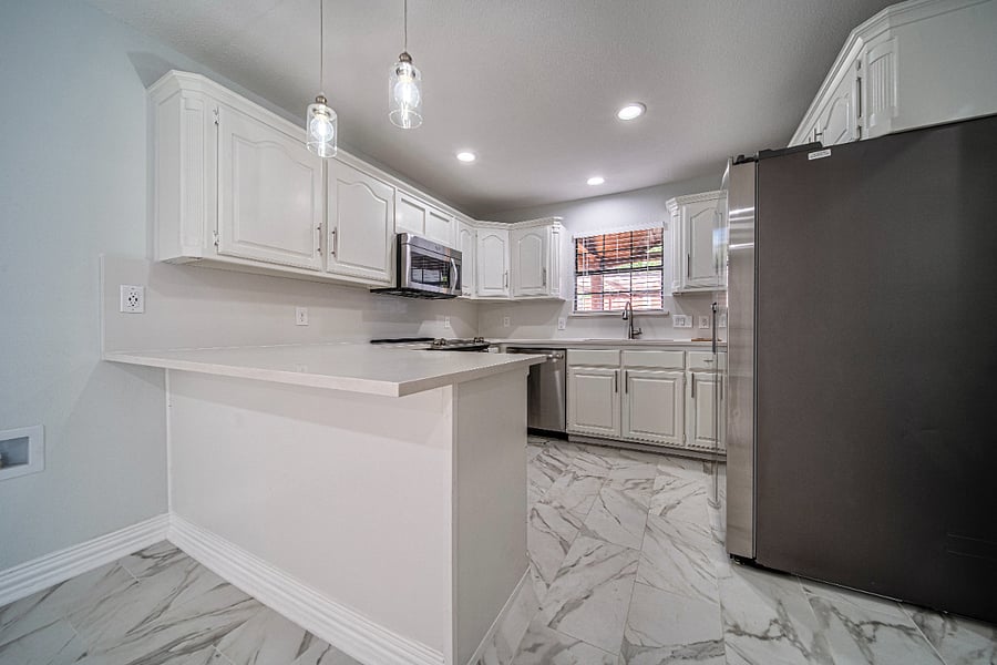 Kitchen - decorations subject to change, but furniture and layout will remain