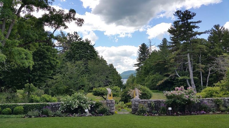 View to Lake Sunapee at Hay Estate, Newbury, NH