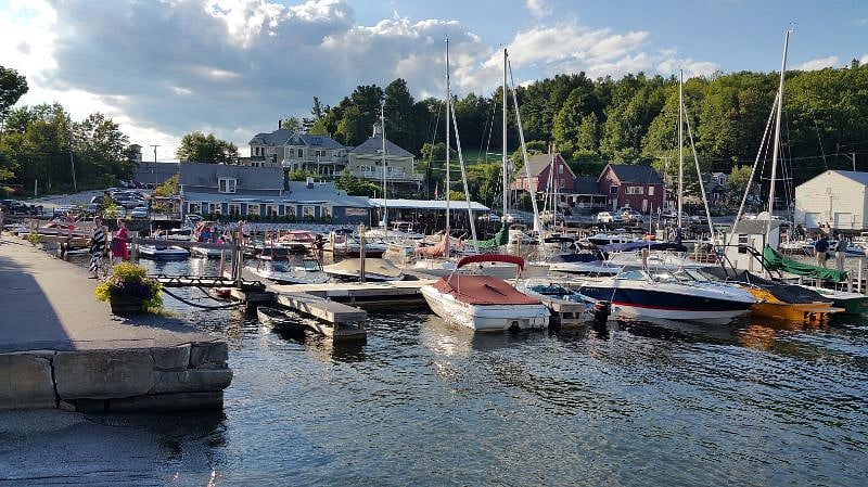Lake Sunapee harbor