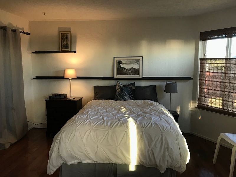 Bedroom connected to main living area