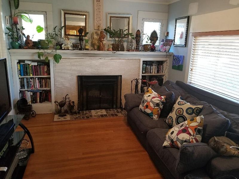 comfy sitting room
