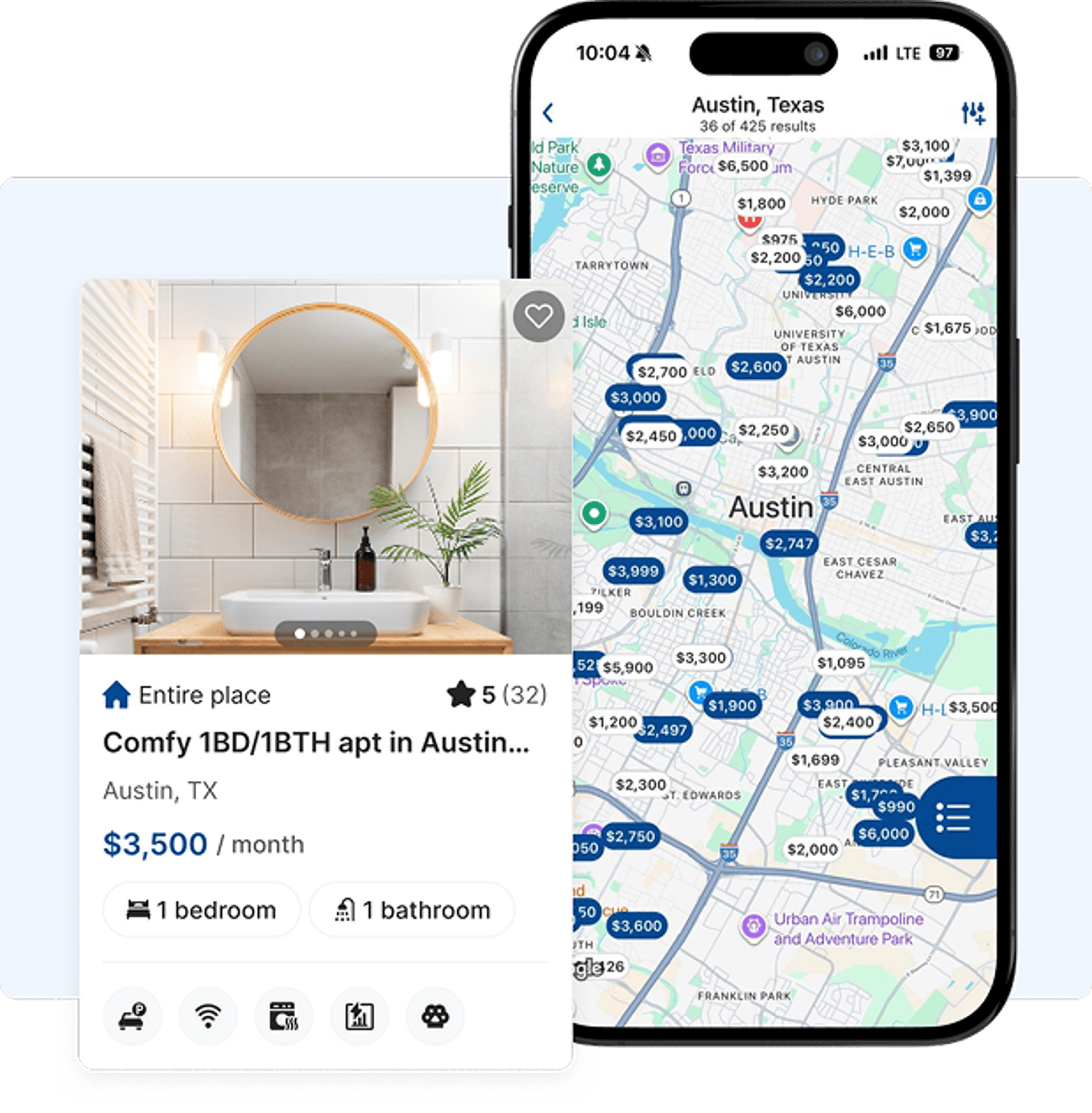 Tenant App screen